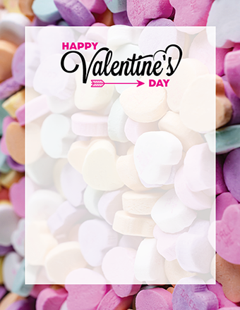 Valentines day flyer